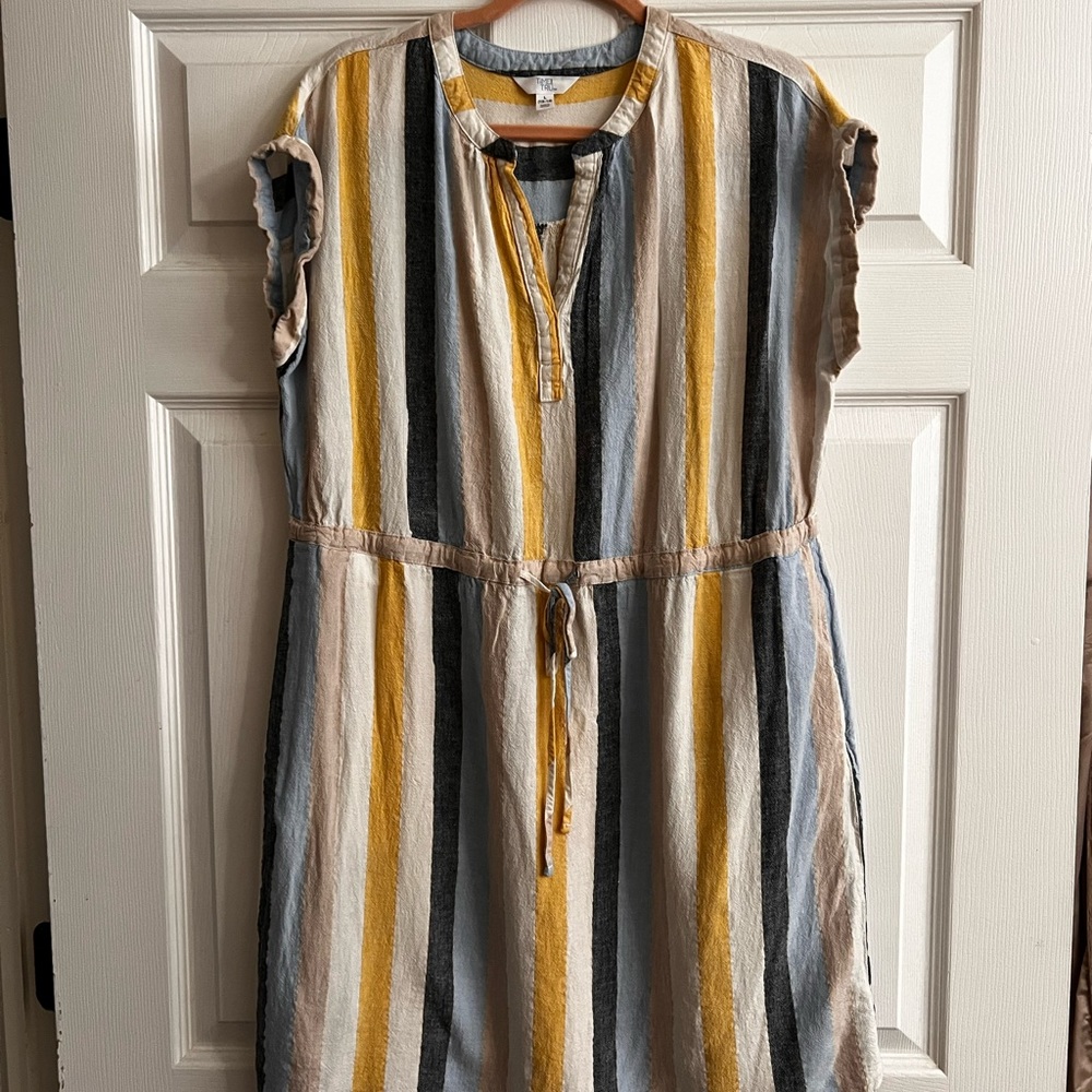 Short Summer Multi-Colored Dress
